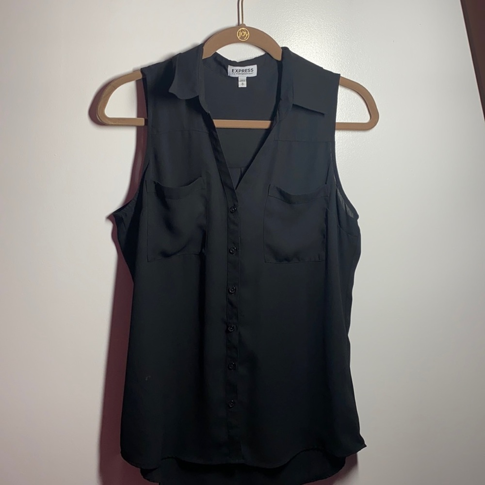 Express Black Portofino shirt